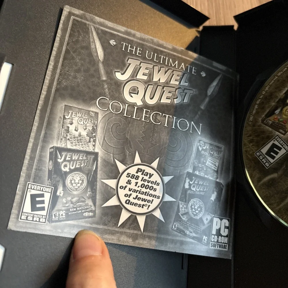 Jewel Quest Collection Computer‎ Game- Not Tested